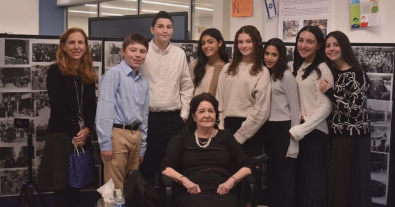 87-Year-Old Shares Holocaust Story With Great-Granddaughter