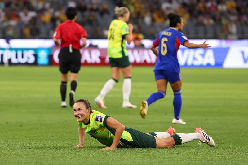 Sam Kerr Scores at Home in Matildas Asian Cup Win - Image 5