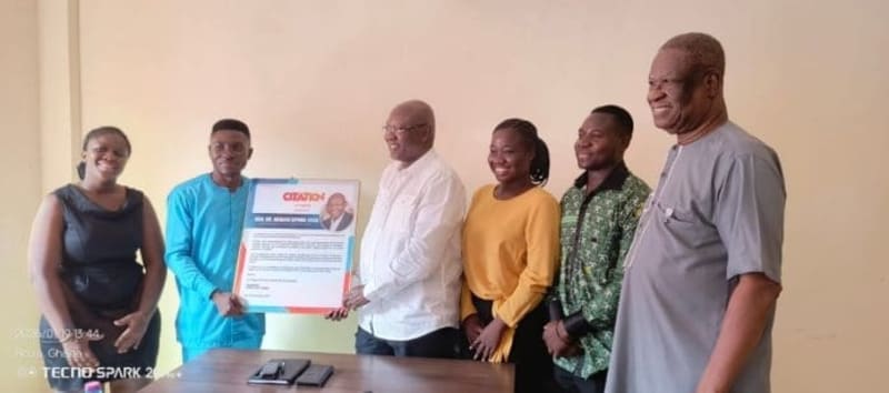 Ghana Students Honor Leader Who Puts Service Over Fame