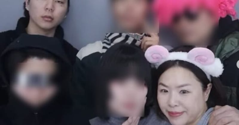 Comedian Kim Ji-seon Celebrates Reunion with All 4 Kids