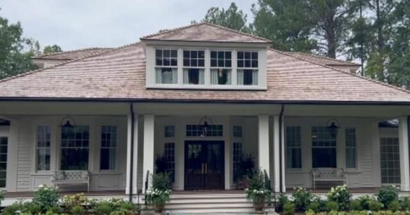 Keswick Hall luxury resort exterior in Virginia countryside where Southern Living event raised charity funds