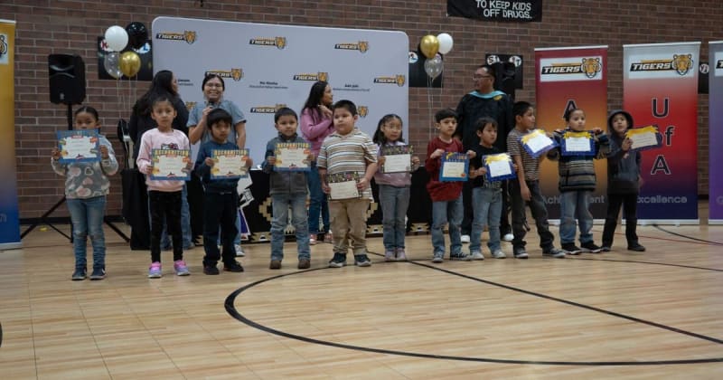 Leupp Elementary Honors Students for Academic Growth
