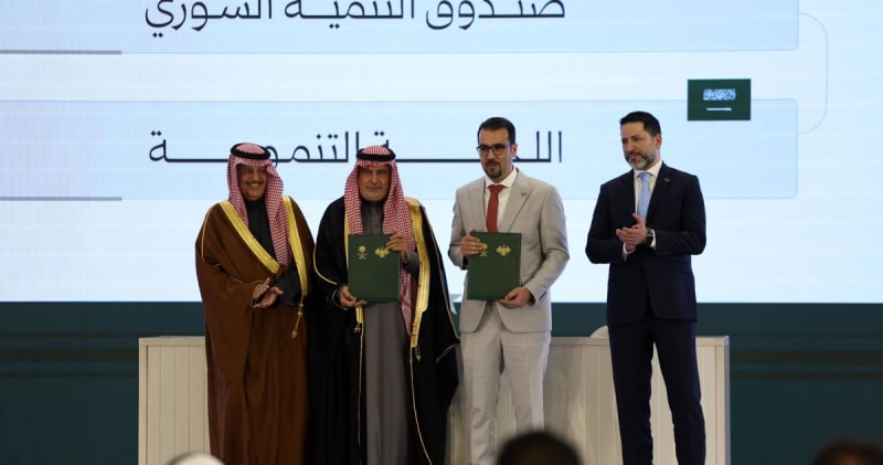Syria and Saudi Arabia sign $1B+ rebuilding deals