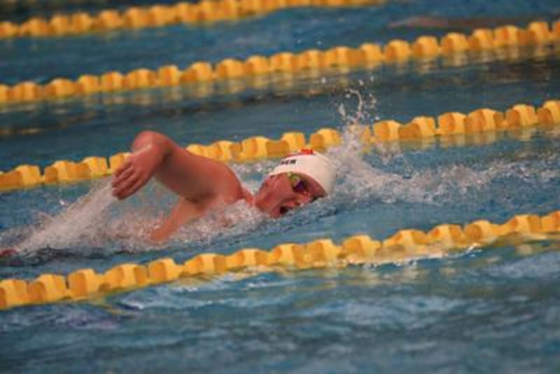 Bridgeport Swim Team Wins Big 10 Despite Missing Top Swimmer - Image 5