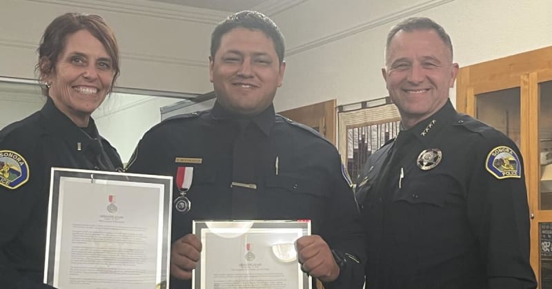 Officer Saves Two Lives with CPR in One Day