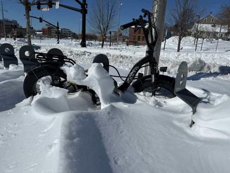 Rhode Island Volunteers Shovel Out Neighbors After Blizzard