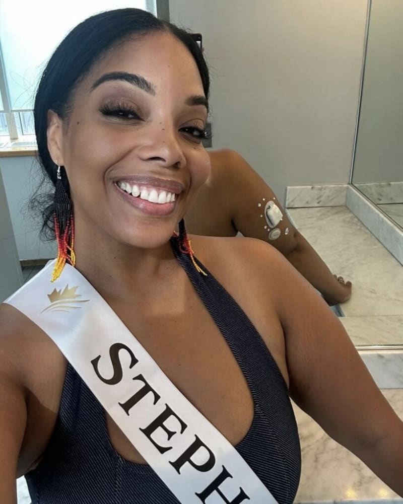 Mom of 4 Wears Diabetes Devices Proudly at Miss Universe - Image 3