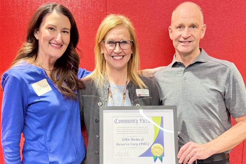 U of Minnesota Team Helps 200 After Church Shooting