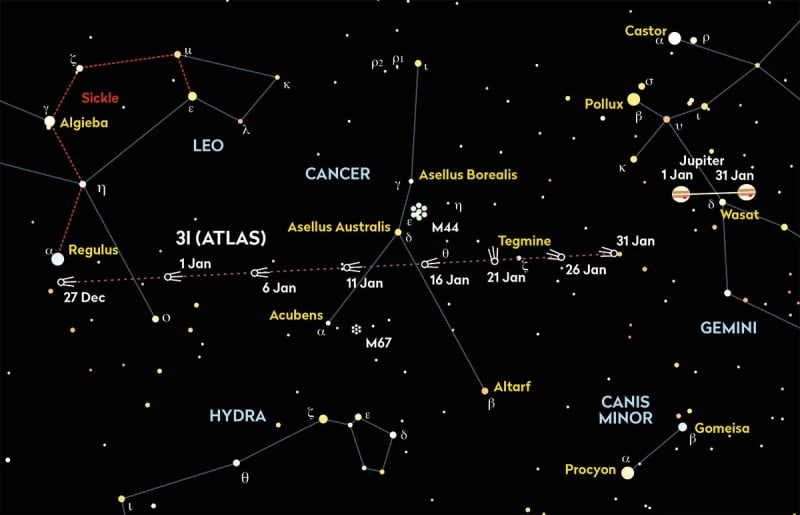 Interstellar Comet 3I/ATLAS Bids Farewell After 7-Month Visit - Image 3