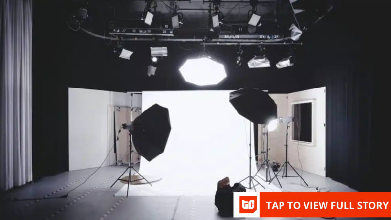 African filmmakers working with AI technology tools at SAB Studios in Abuja Nigeria