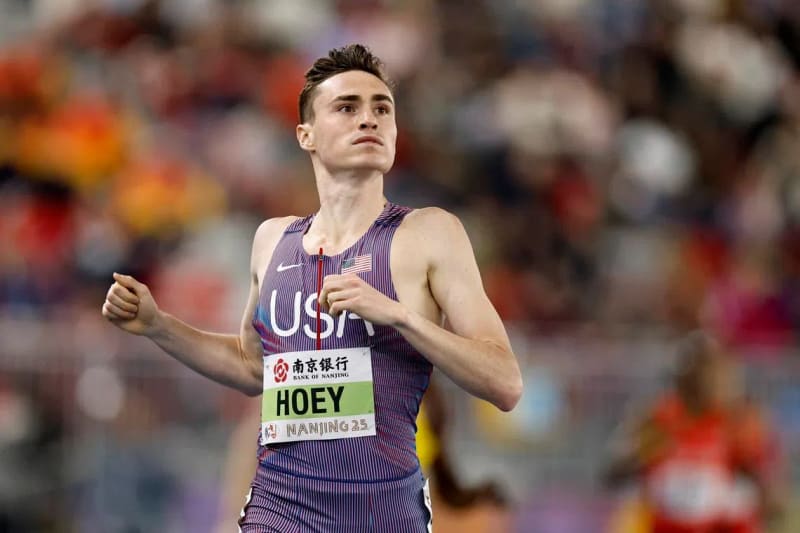 American Josh Hoey Shatters 28-Year-Old 800m World Record