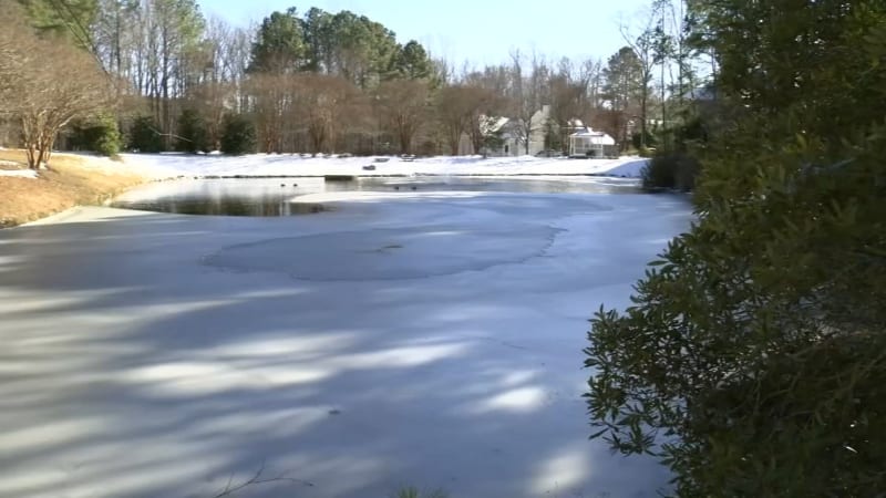 Man Risks Life to Save 10-Year-Old From Icy North Carolina Pond