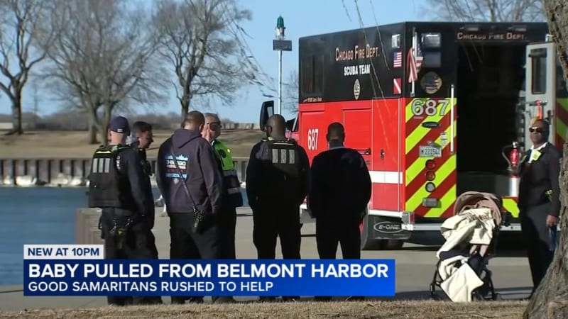 Man Who Can't Swim Saves Baby Blown Into Lake Michigan