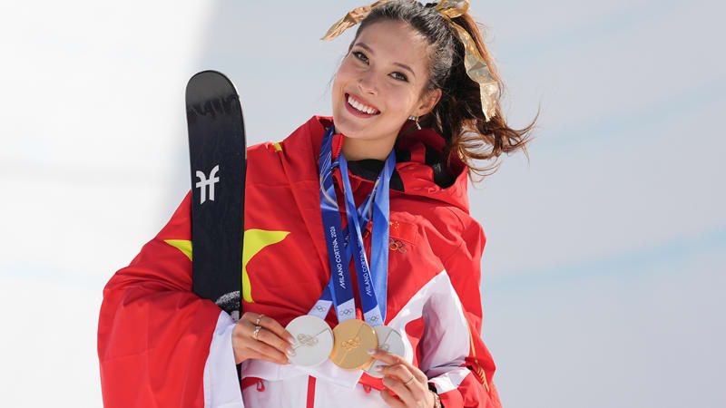 Eileen Gu Makes History: 6 Olympic Medals in 6 Events