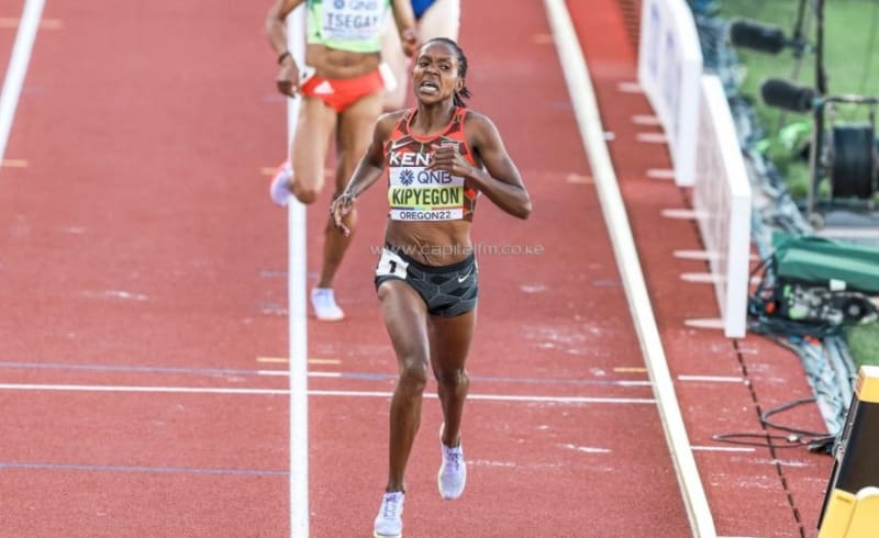 Kenya's Faith Kipyegon Nominated for 3rd Laureus Award