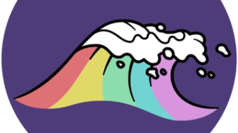 Rainbow colored scholarship announcement from Hawaiʻi LGBT Legacy Foundation supporting island students