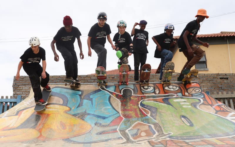 South African Skater Builds Club Lifting Kids in Soweto - Image 2