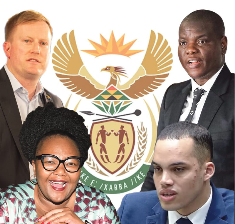 Four young South African Cabinet ministers who are transforming government departments with fresh leadership