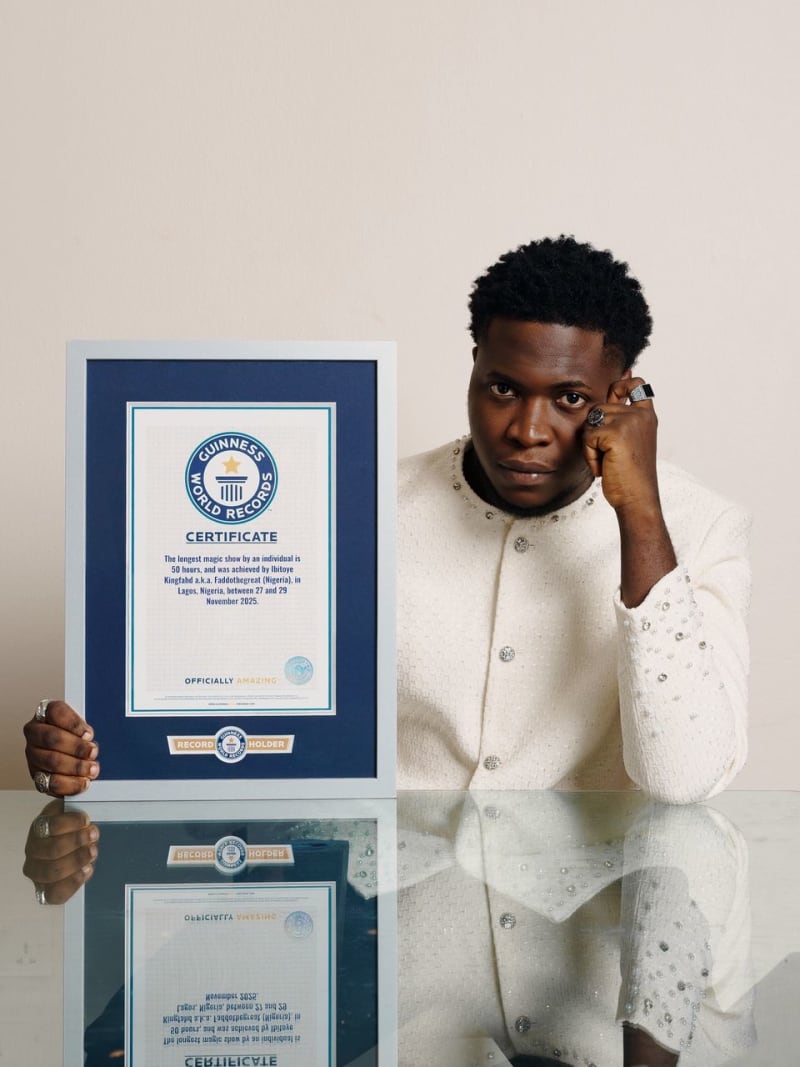 Nigerian Magician Breaks World Record With 50-Hour Show - Image 2