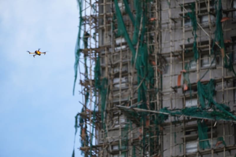 Hong Kong Tests Firefighting Drones After Deadly Blaze - Image 2