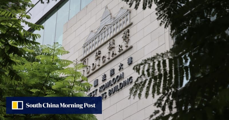 Modern Hong Kong courtroom interior representing justice system protecting passenger rights and safety in aviation cases