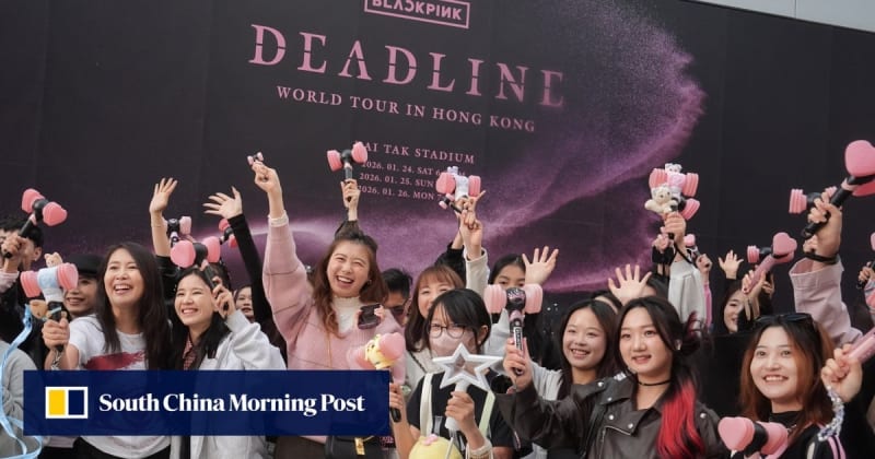 Blackpink's Hong Kong Tour Finale Boosts Local Shops 30%