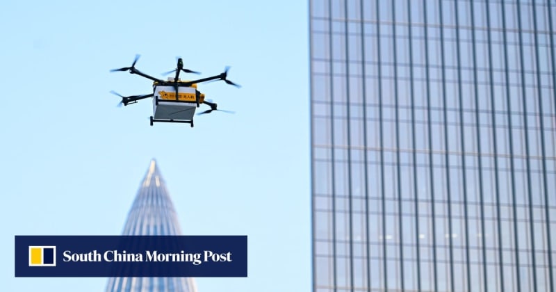 China Cuts Logistics Costs to Record Low With AI, Drones