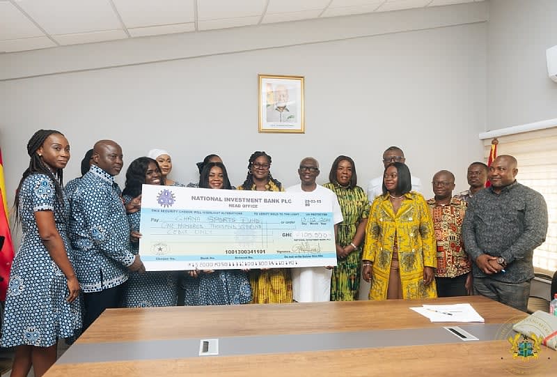 Ghana Bank Donates $100K to Launch National Sports Fund