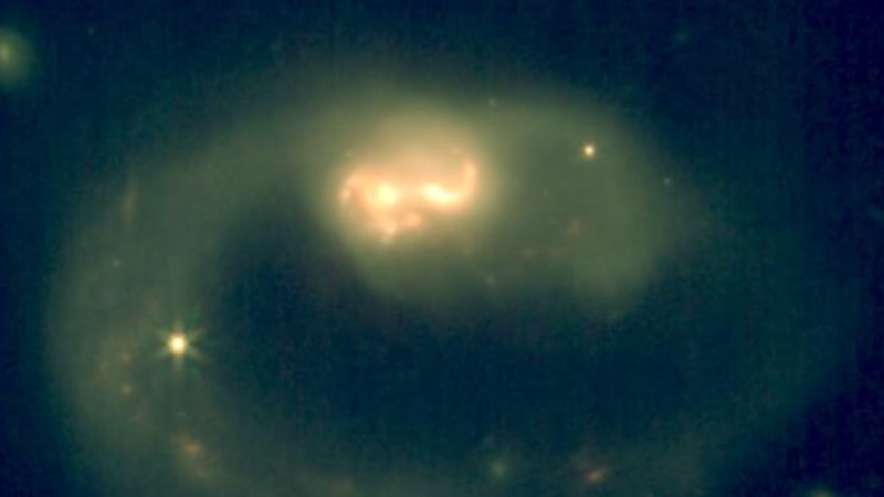 Space Telescope Finds Life's Building Blocks in Far Galaxy