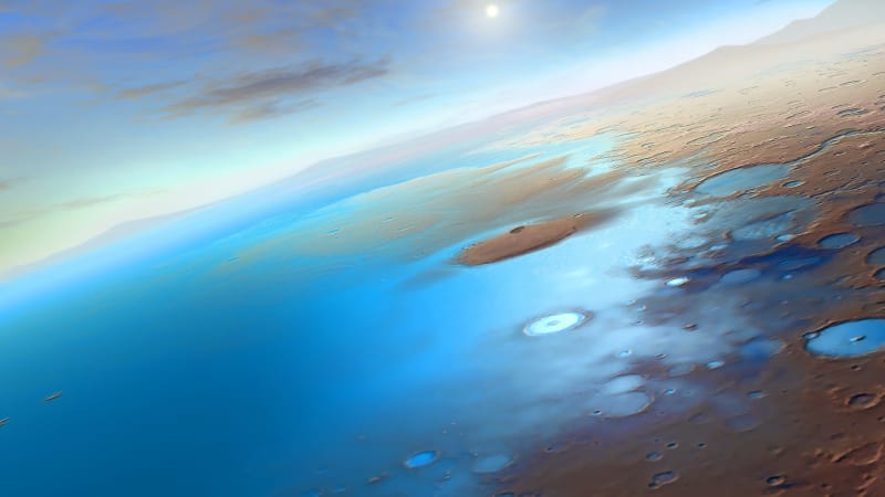 Mars May Have Had Ocean as Large as Earth's Arctic - Image 2