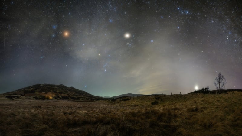 4 Planets Light Up March Skies in Rare Evening Show