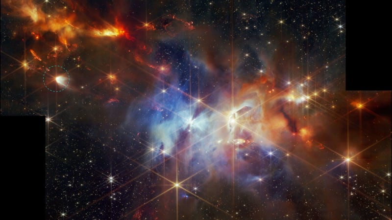 Webb Telescope Sees Star Forge Crystals and Hurl Them to Space