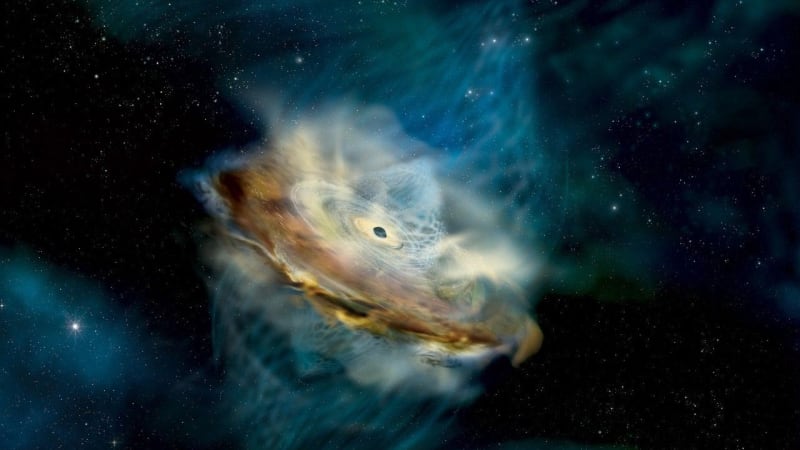 Ancient Black Hole Breaks Cosmic Speed Limit by 13x - Image 2
