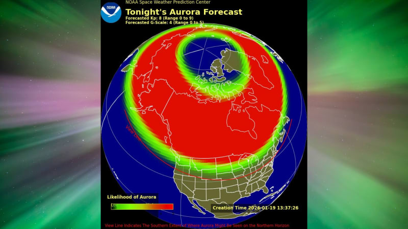Northern Lights May Light Up 24 States Tonight - Image 3