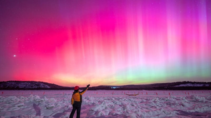Northern Lights Reach California in Record Solar Storm