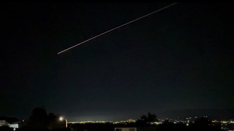 SpaceX Crew-11 Lights Up California Sky in Emergency Return