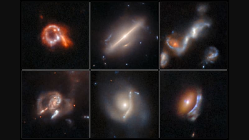 AI Finds 1,300 Cosmic Oddities in Hubble's 35-Year Archive - Image 2