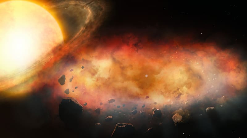 Mystery Planet Holds 120-Million-Mile Cloud of Metal Vapor