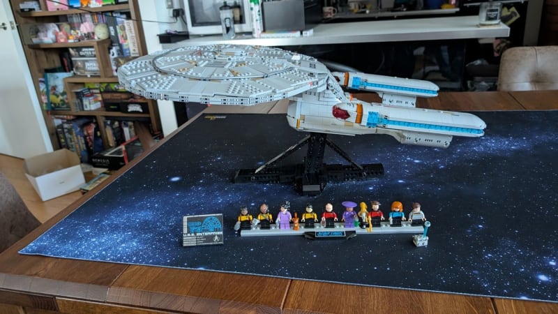 Lego Boldly Goes Where No Set Has Gone Before: USS Enterprise Arrives in Brick Form
