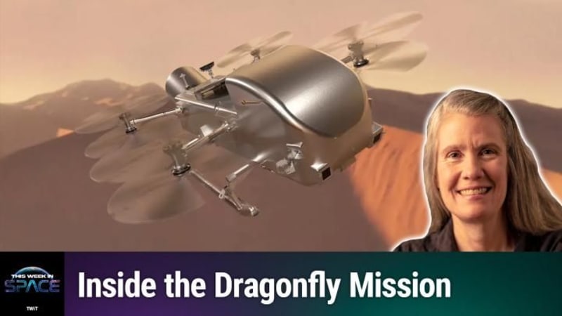 NASA's Dragonfly Helicopter Will Fly on Saturn's Moon Titan