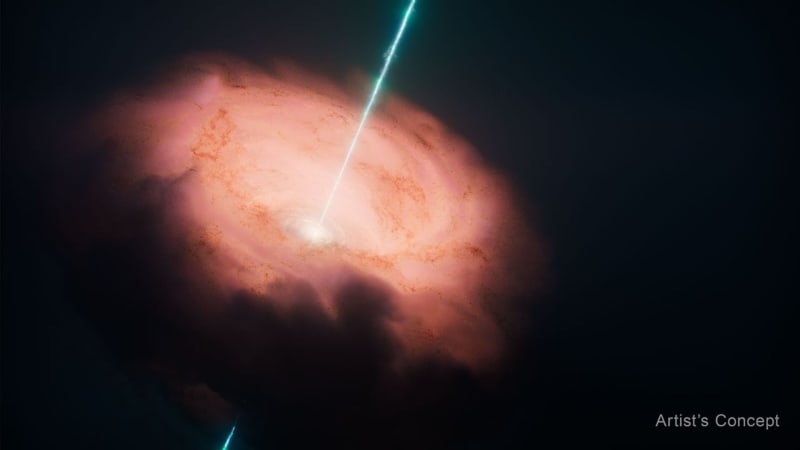 Webb Telescope Reveals Clearest Black Hole Image Ever - Image 2