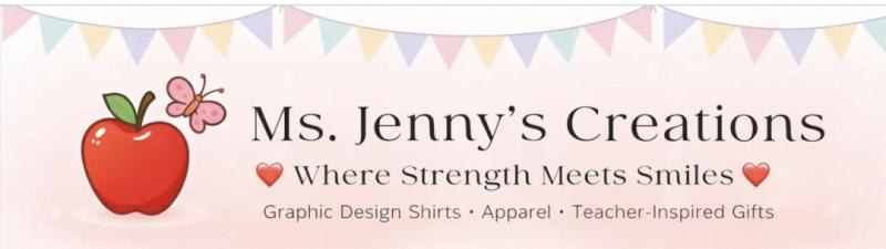 ** Hand-drawn teacher appreciation designs created by preschool teacher and cancer survivor Ms Jenny