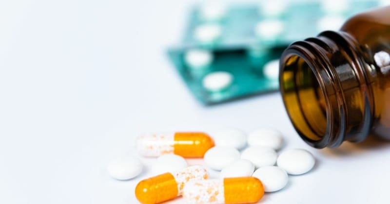 Nigerian customs officers inspecting pharmaceutical containers at Tincan Island Port in Lagos