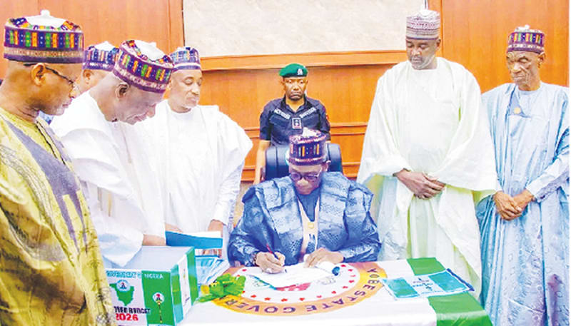 Yobe Governor Signs N515.5 Billion Budget, Commits to Economic Transformation