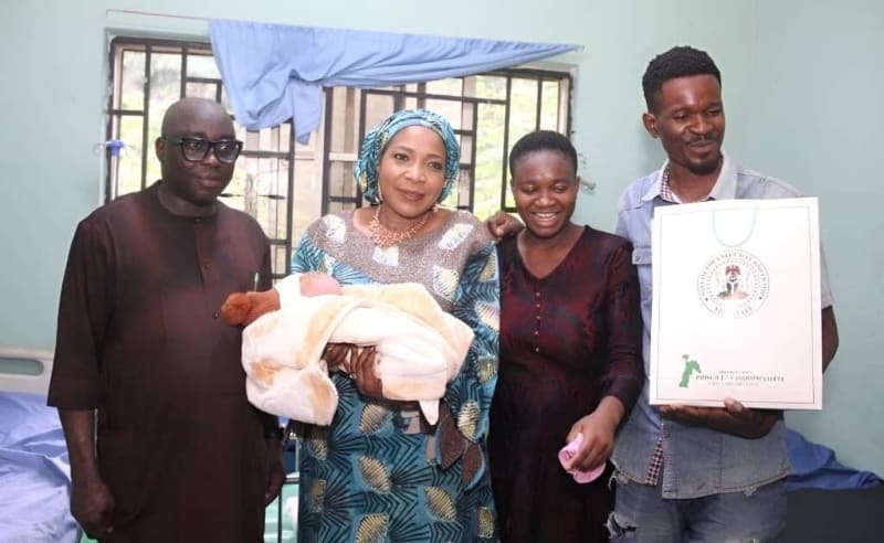 Abia First Lady Celebrates New Year's First Baby with Heartwarming Gifts