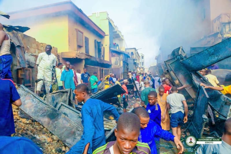 Sokoto Governor Pledges Aid After Market Fire Hits 50 Shops - Image 5
