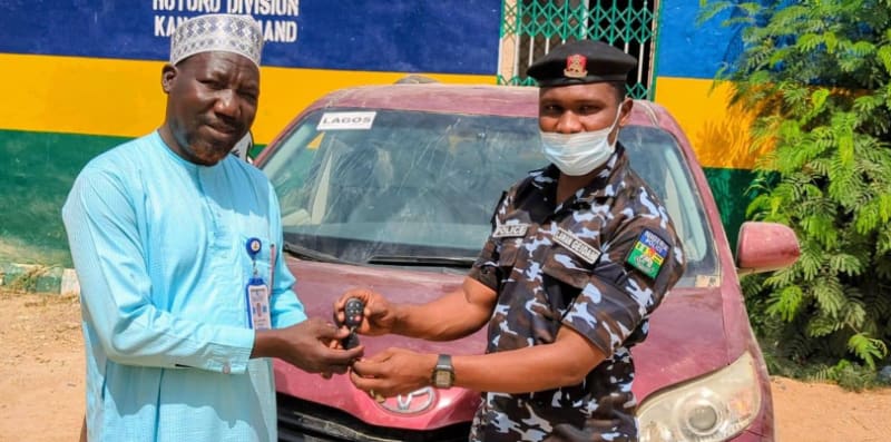 Kano Police Return Stolen ₦20M Car in 2 Days