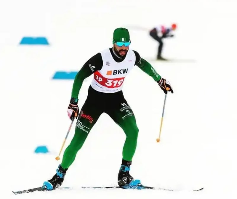 Nigerian Skier Samuel Ikpefan Makes Winter Olympics History