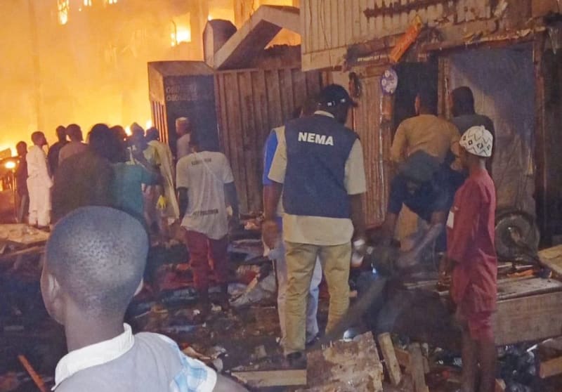 Nigeria Pledges Aid After Kano Market Fire Destroys Shops - Image 3