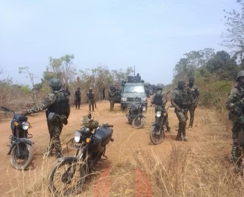 Nigerian Troops Dismantle Terrorist Camp, Seize Weapons